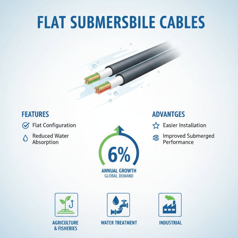 What is Flat Submersible Cable and Its Applications in Various Industries