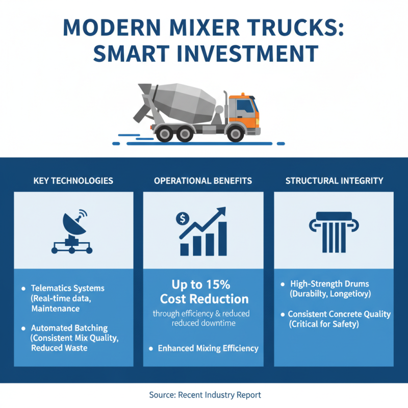 How to Choose the Right Mixer Truck for Your Construction Projects