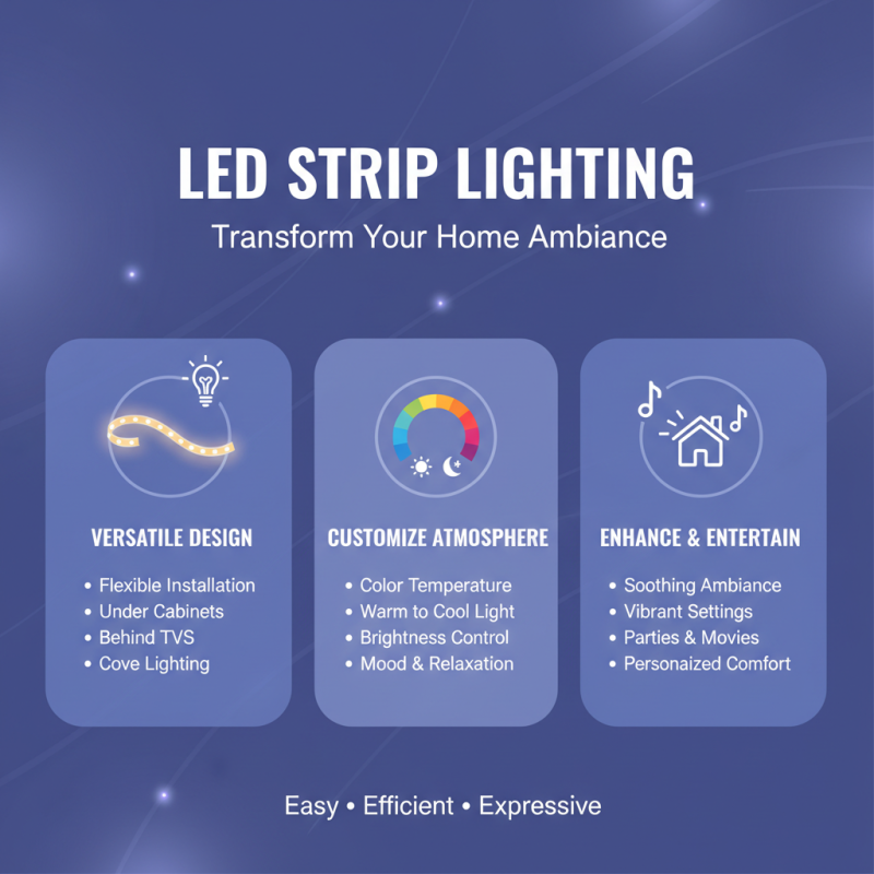 Top Benefits of LED Strip Lighting for Home Decor and Energy Savings