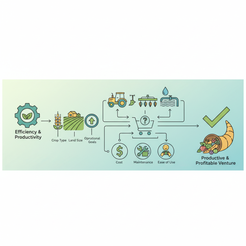 How to Choose the Right Farm Equipment for Your Agricultural Needs