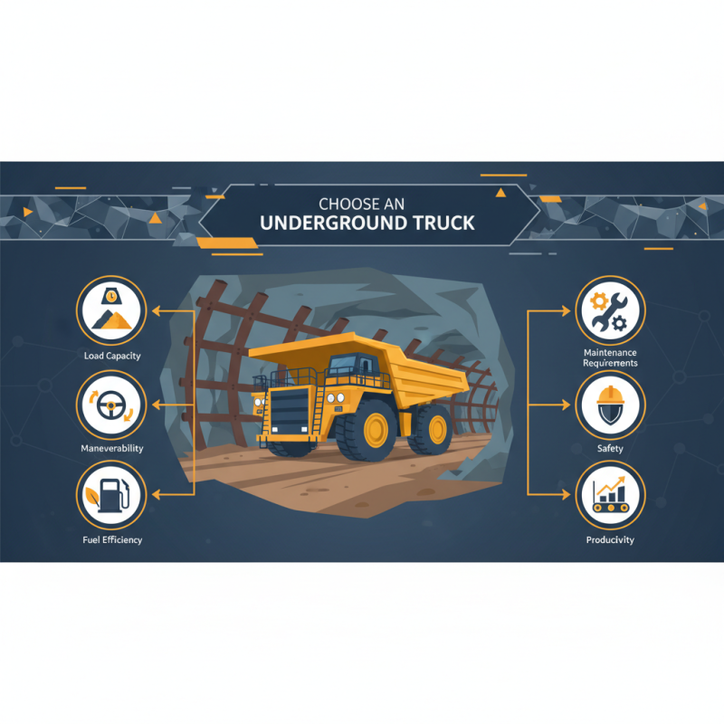 2025 How to Choose the Best Underground Mining Truck for Your Operations