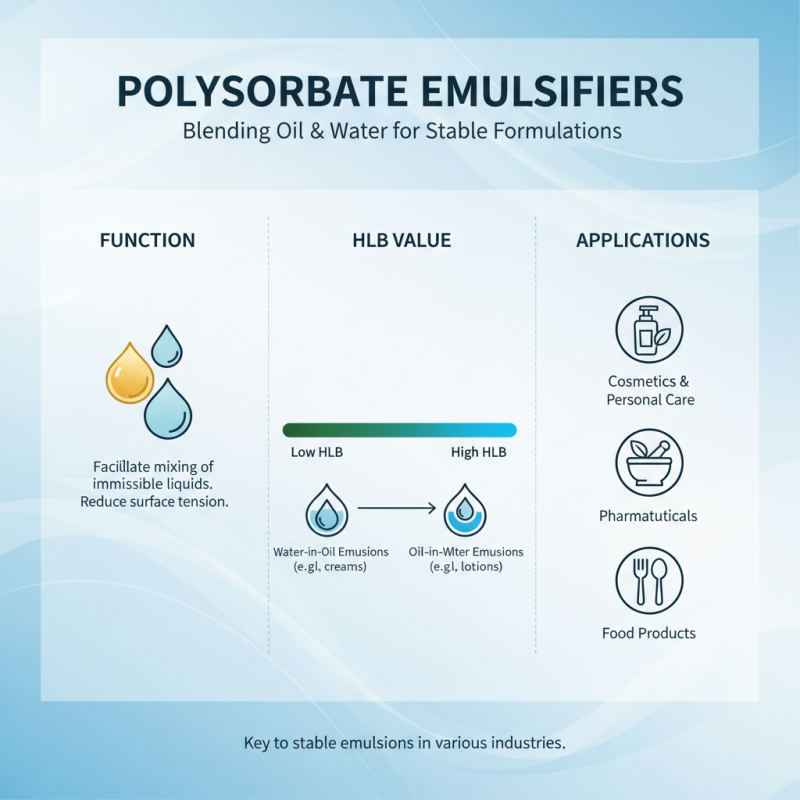 2025 How to Choose the Right Polysorbate Emulsifiers for Your Formulations