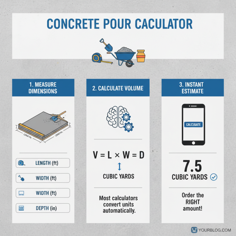 Why You Need a Concrete Pour Calculator for Your Next Project
