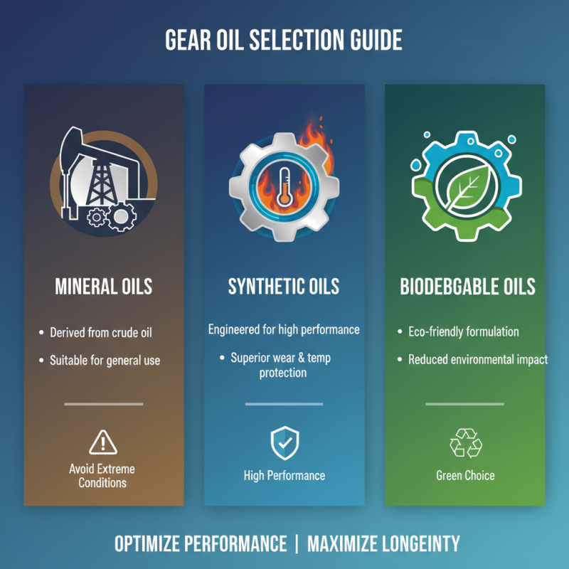 How to Choose the Best Oil for Gear Maintenance and Performance