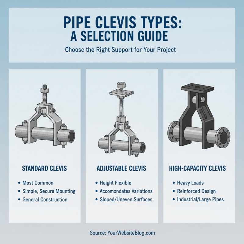 2025 How to Choose the Right Pipe Clevis for Your Projects