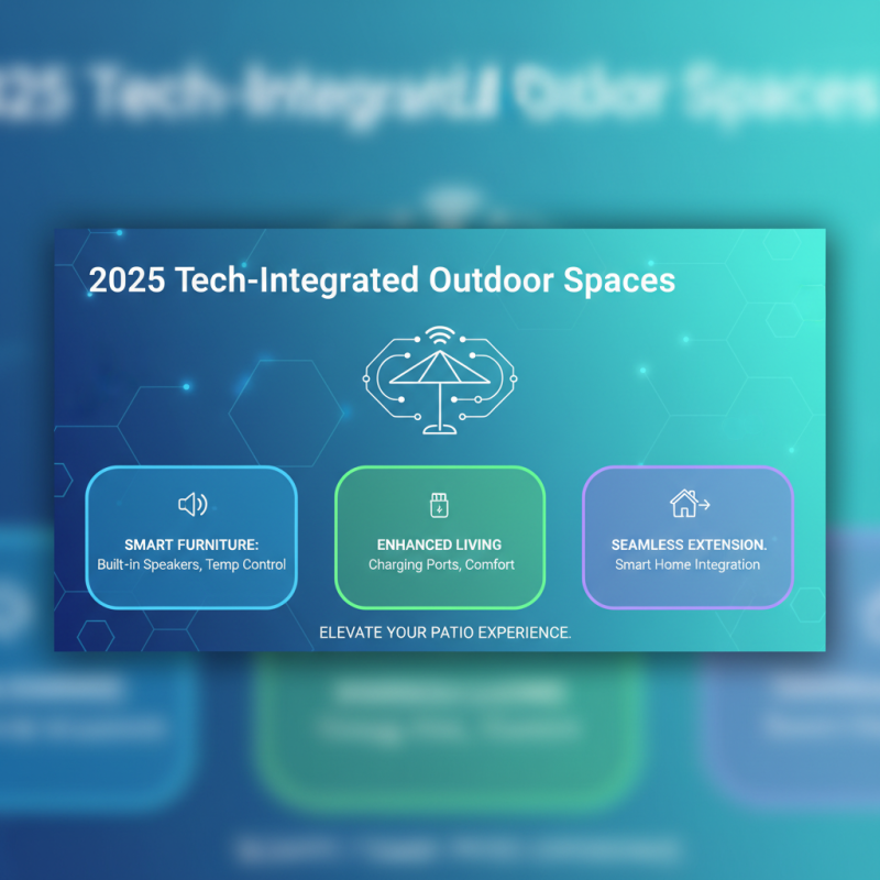 2025 Top Patio Furniture Trends for Your Outdoor Space and Style