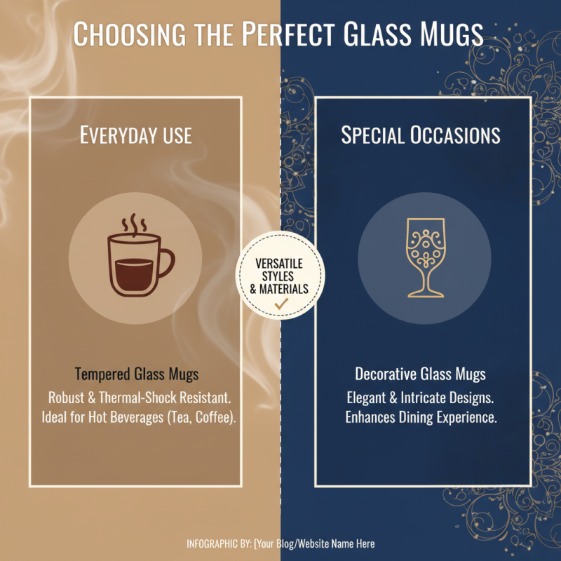 How to Choose the Perfect Glass Mugs for Every Occasion