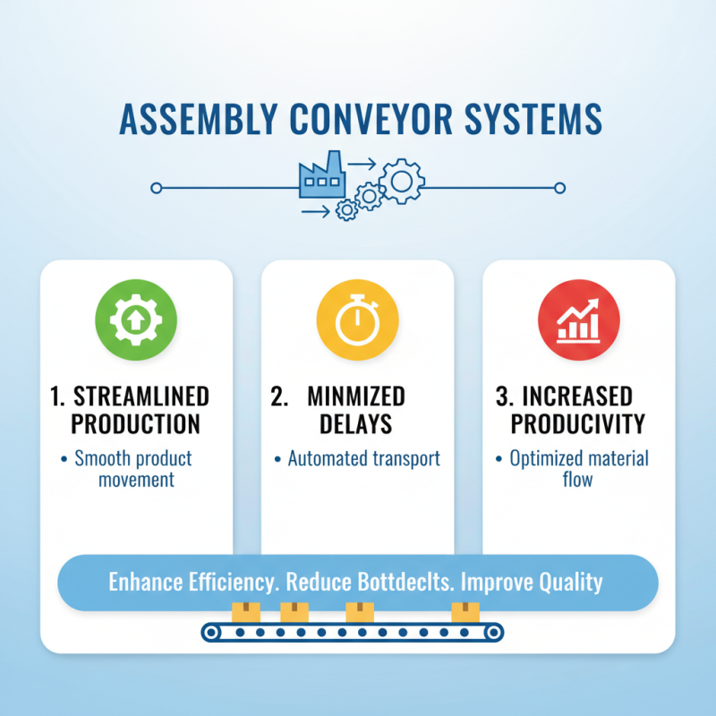 Top 10 Benefits of Using Assembly Conveyor Systems in Manufacturing