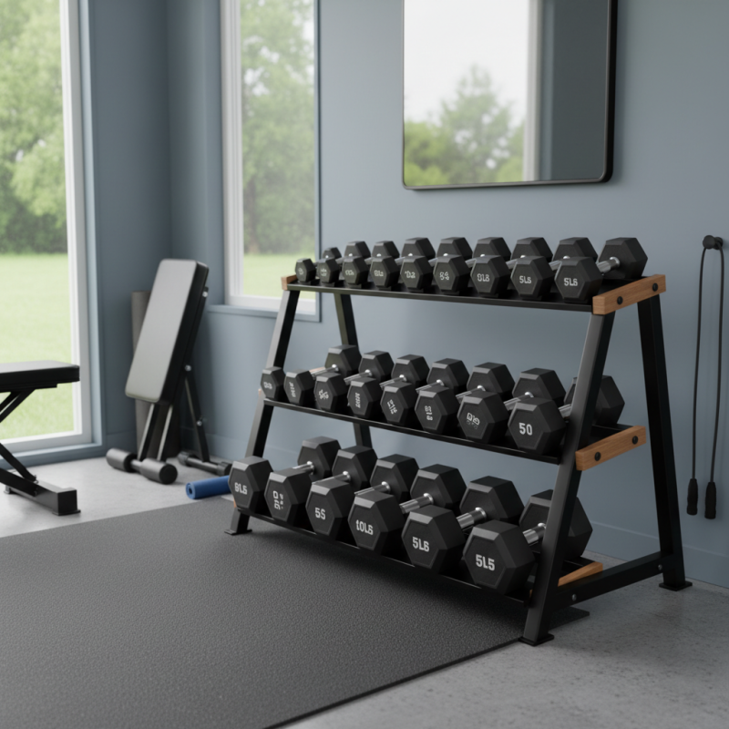 Ultimate Dumbbell Rack Tips for Maximizing Your Home Gym Space