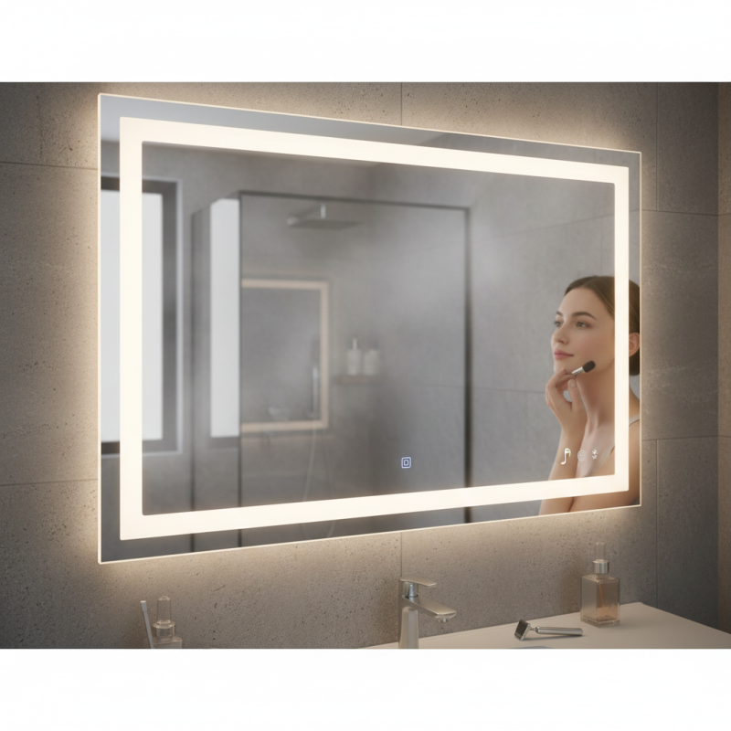What is an Anti-Fog Smart Mirror and How Does it Work to Improve Your Bathroom Experience