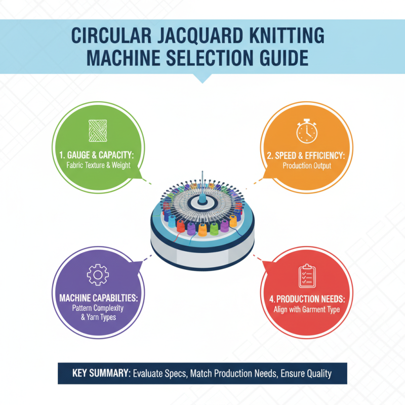How to Choose the Best Circular Jacquard Knitting Machine for Your Needs