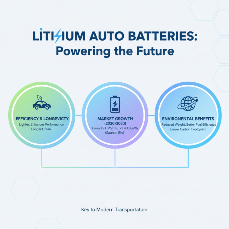 Essential Tips for Maintaining Your Lithium Auto Battery for Optimal Performance