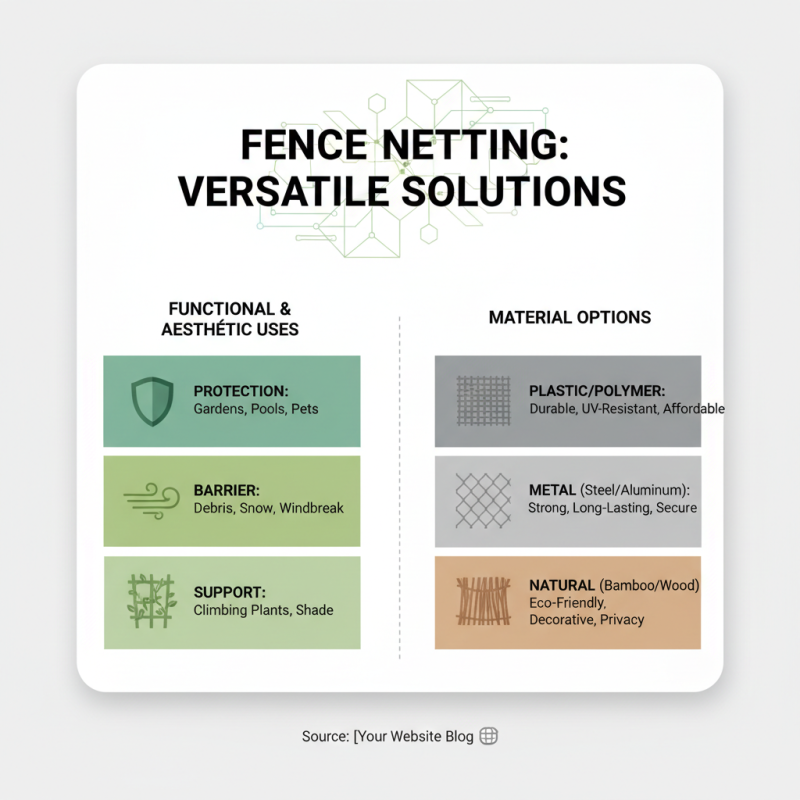 What is Fence Netting and How Can It Benefit Your Outdoor Space