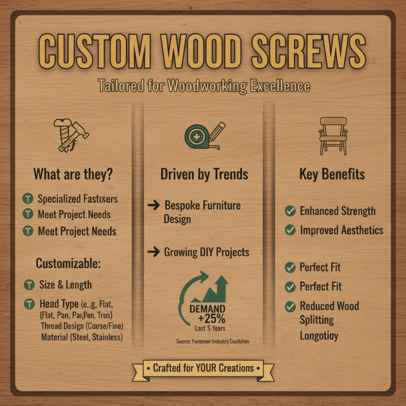 What is a Custom Wood Screw? Types, Uses, and Benefits Explained