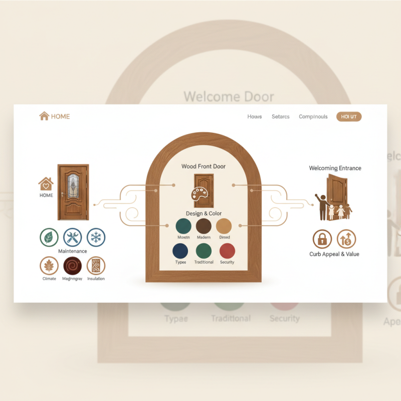 How to Choose the Perfect Wood Front Door for Your Home