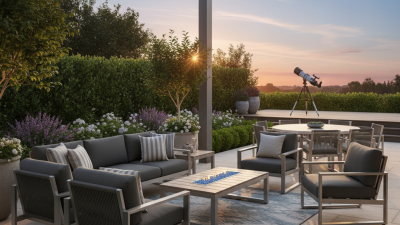 How to Choose the Best Telescope Outdoor Furniture for Your Patio