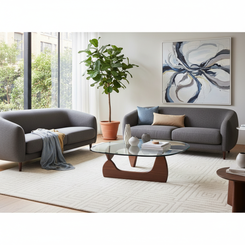 How to Choose the Perfect Curved Glass Coffee Tables for Your Living Room