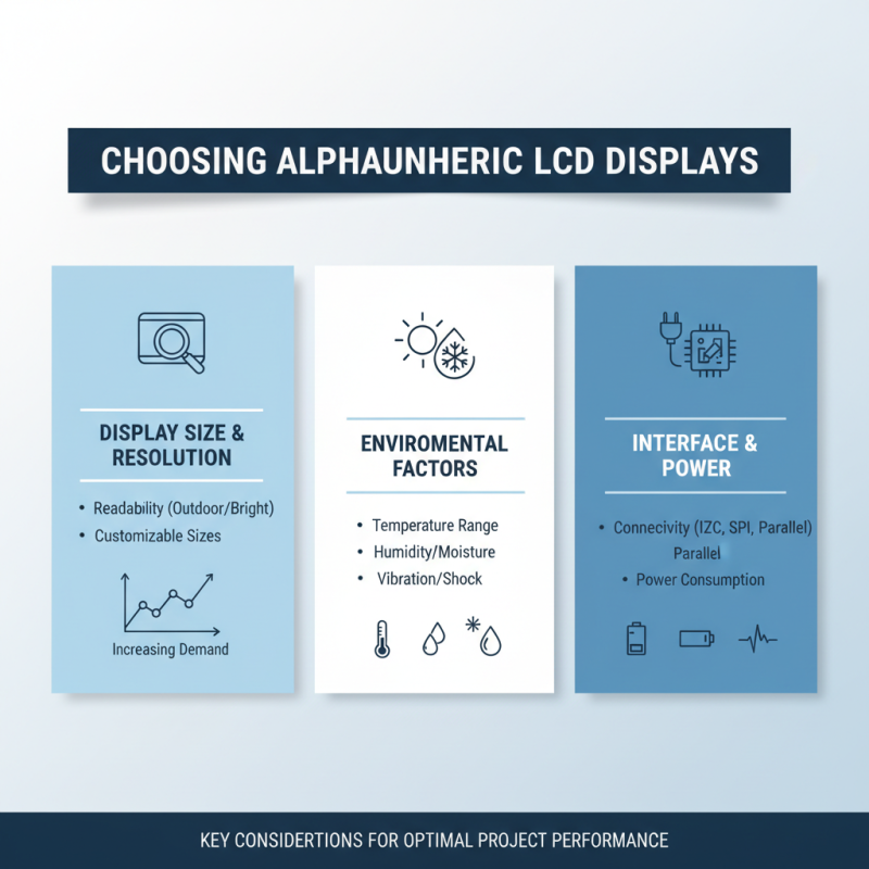 2025 How to Choose the Best Alphanumeric LCD Display for Your Project