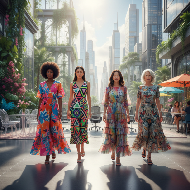 Top Colorful Print Dresses to Elevate Your Wardrobe in 2025