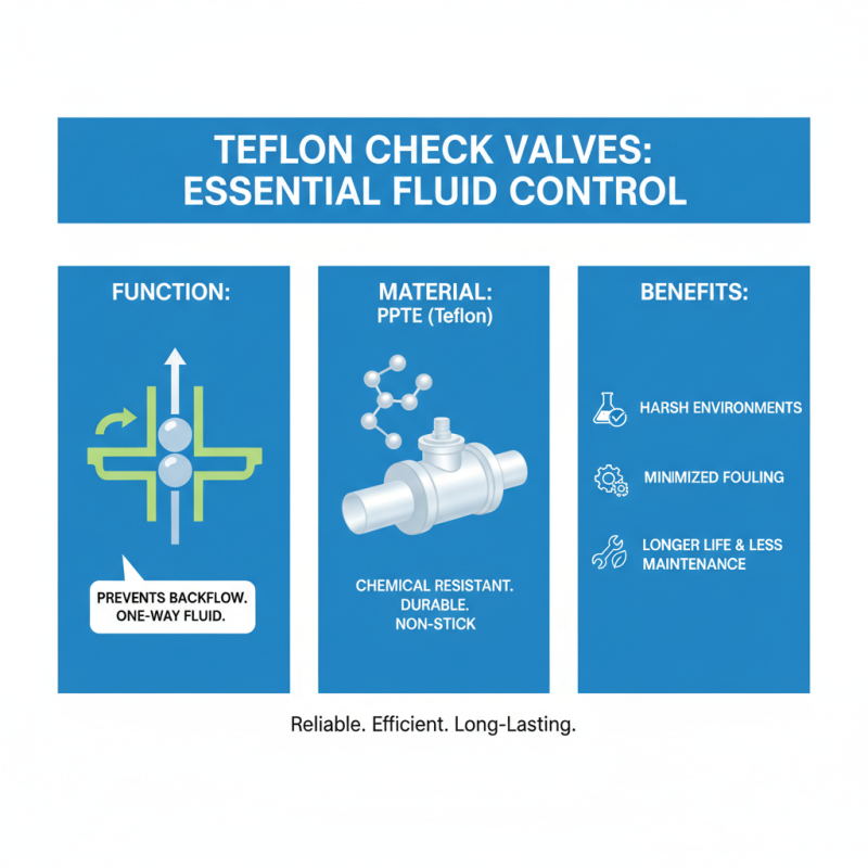 Top 5 Teflon Check Valves for Optimal Performance: What You Need to Know