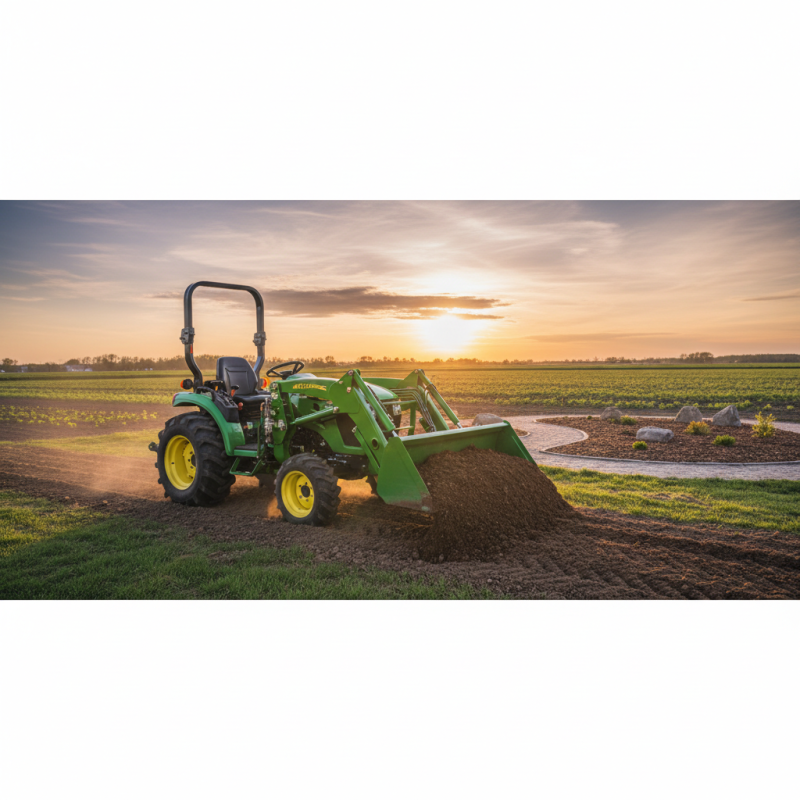 Top Small Tractors with Loaders for Efficient Farm Work and Landscaping