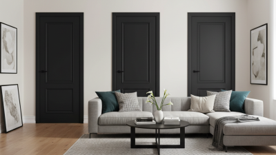 Top Tips for Choosing Black Internal Doors That Enhance Your Home Aesthetic