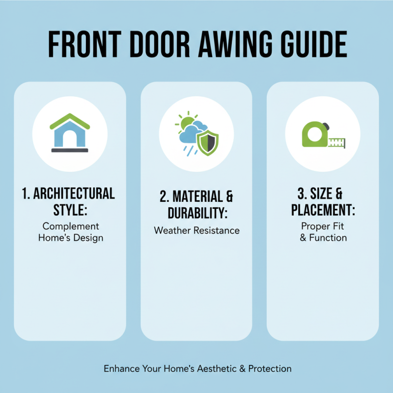 2025 How to Choose the Perfect Front Door Awning for Your Home