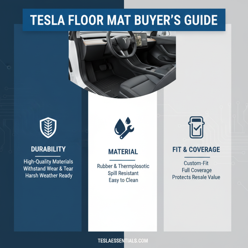 What to Look for in Floor Mats for Your Tesla: A Comprehensive Guide