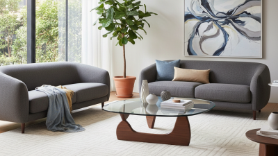 How to Choose the Perfect Curved Glass Coffee Tables for Your Living Room