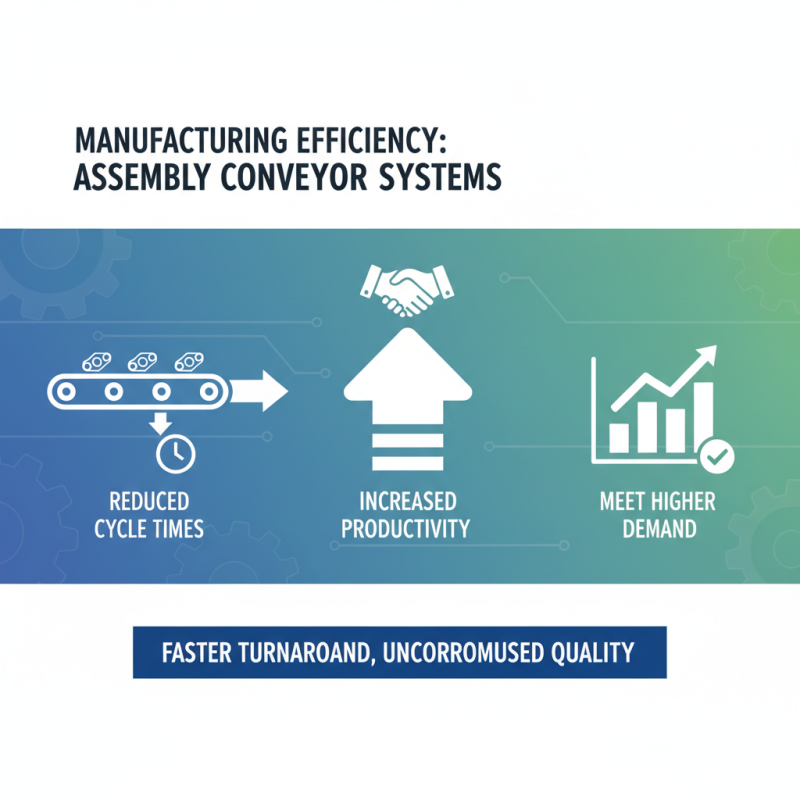 Top 10 Benefits of Using Assembly Conveyor Systems in Manufacturing