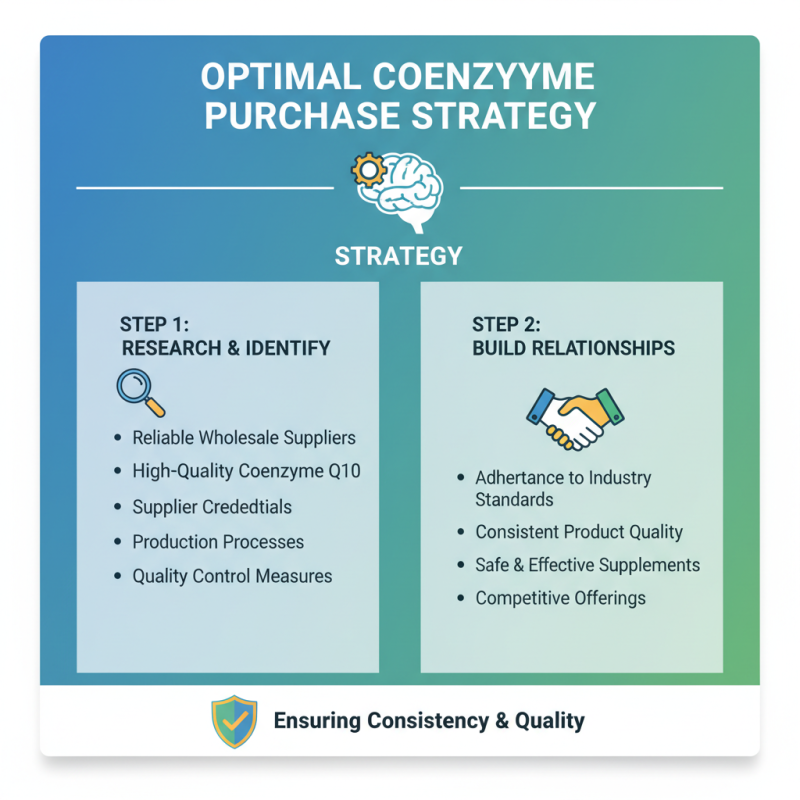 2025 How to Buy Wholesale Coenzyme for Your Health Supplement Business