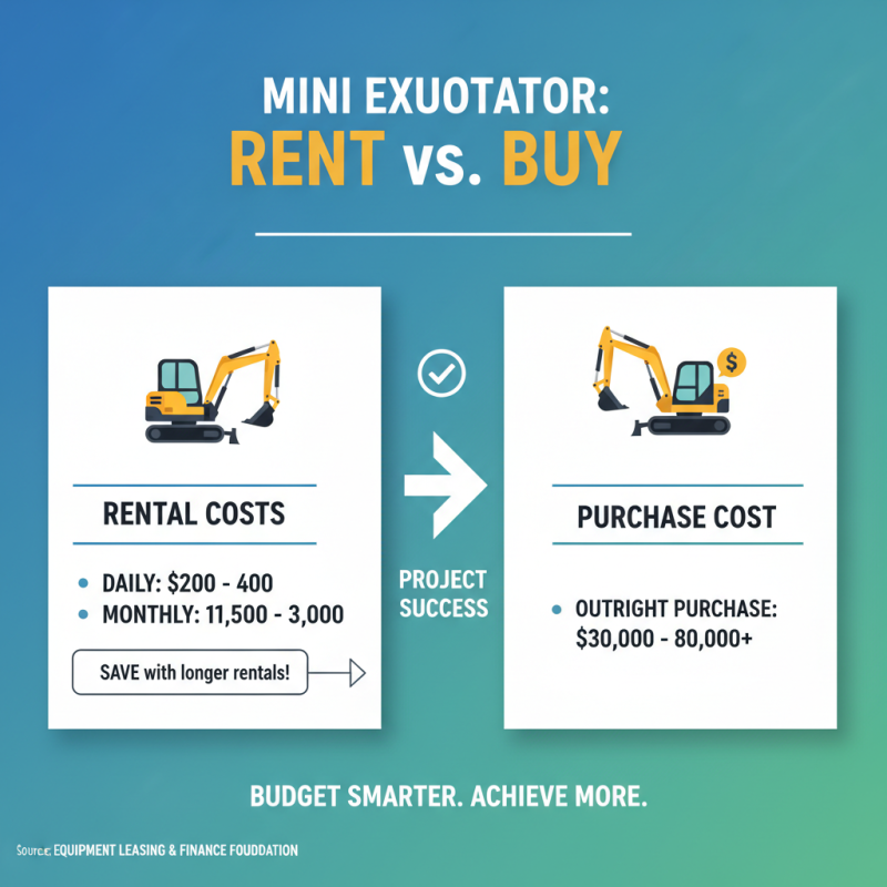How to Choose the Right Caterpillar Mini Excavator for Your Project Needs