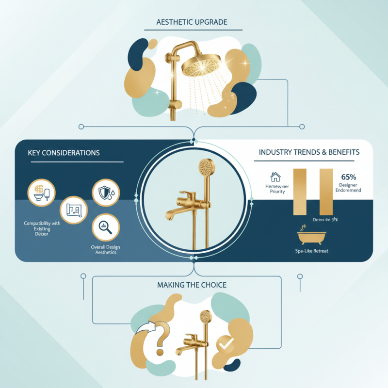 How to Choose the Best Brush Gold Shower Set for Your Bathroom Upgrade