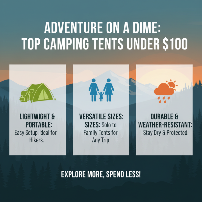 Top 10 Camping Tents for Every Outdoor Adventure and Budget