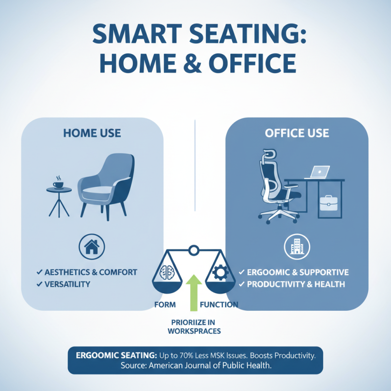 What is the Best Type of Seating Chairs for Home and Office Use