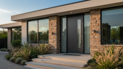 Why Choose Aluminium Front Doors for Your Home: Benefits and Insights