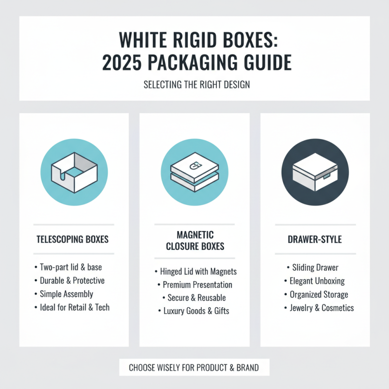 How to Choose the Best White Rigid Boxes for Your Packaging Needs in 2025