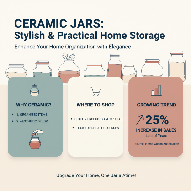 How to Choose the Perfect Ceramic Jar With Lid for Your Home Storage Needs