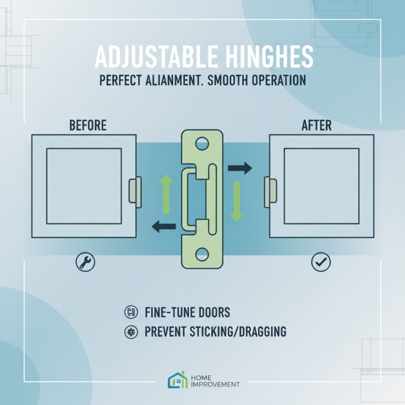 Why Adjustable Hinges Are Essential for Your Home Improvement Projects