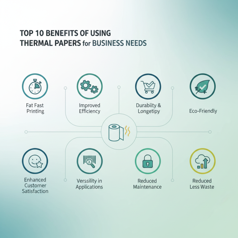 Top 10 Benefits of Using Thermal Papers for Your Business Needs