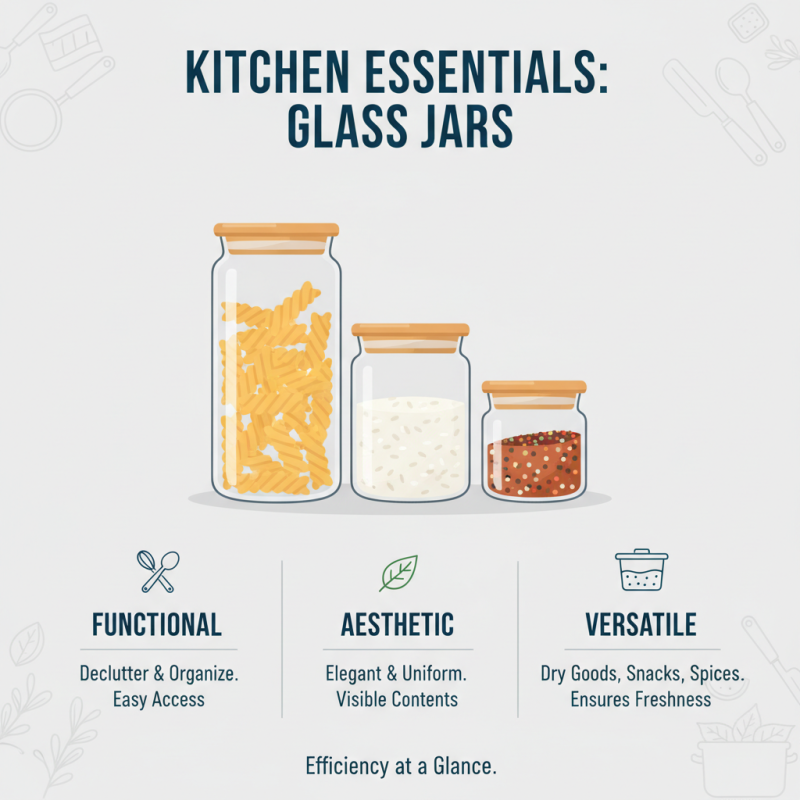 What is the Best Use for Glass Jars with Lids in Your Home?