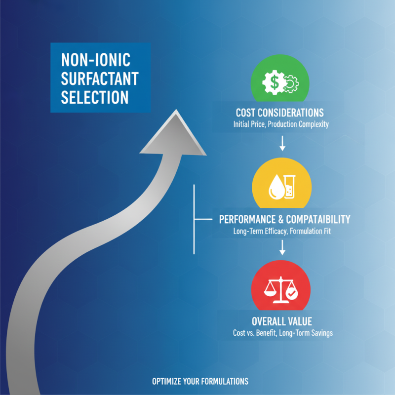 How to Choose the Right Non-Ionic Surfactant for Your Formulation Needs