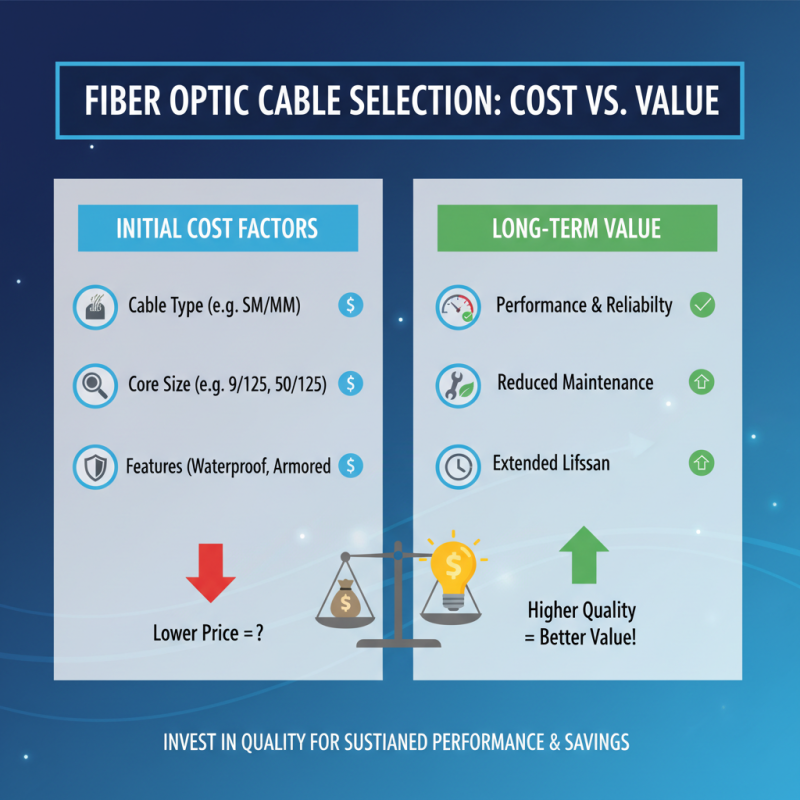 Top 10 Tips for Choosing the Right Network Fiber Optic Cable for Your Needs