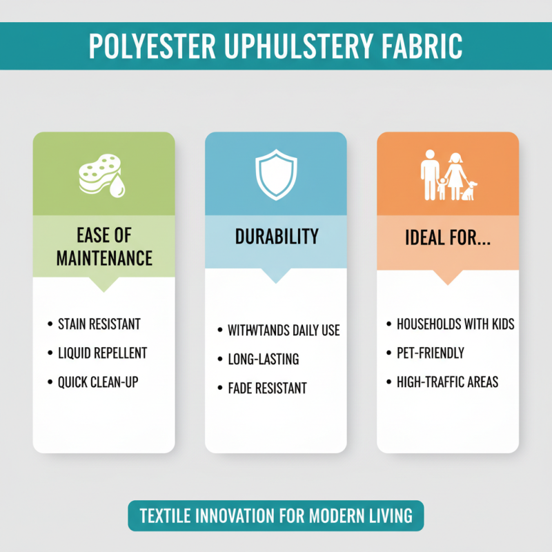 Why Choose Polyester Upholstery Fabric for Your Next Home Project