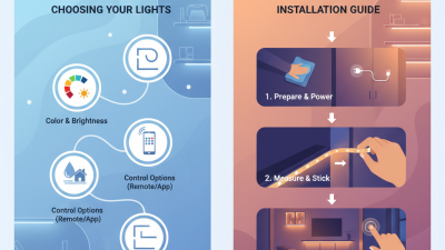 How to Choose and Install Bright Strip Lights for Your Home Decor