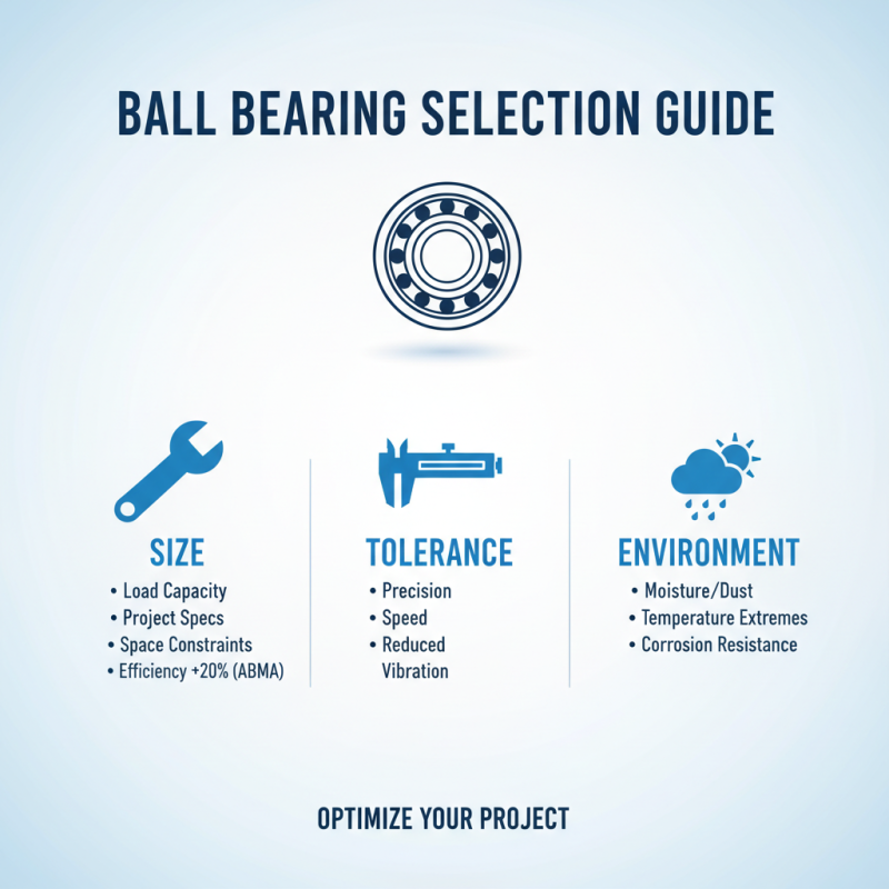 How to Choose the Right Ball Bearings for Your Project Needs