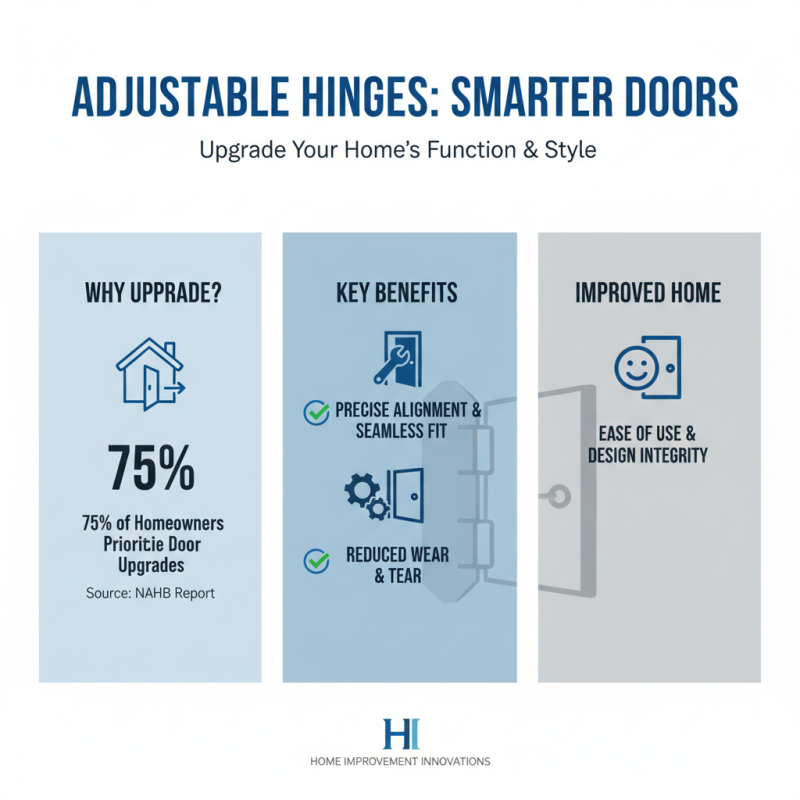 Why Adjustable Hinges Are Essential for Your Home Improvement Projects
