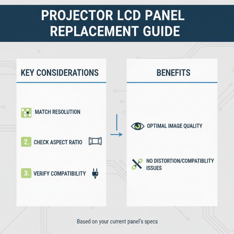 What is a Projector Replacement Lcd Panel and How to Choose the Right One