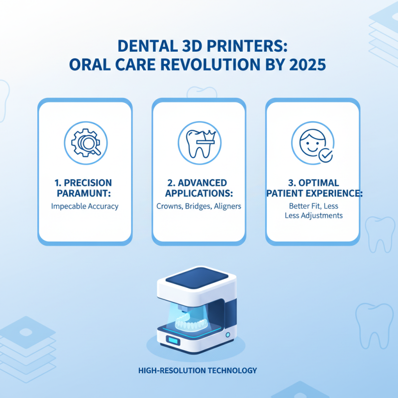 Top Dental 3D Printers to Watch in 2025 for Efficient Oral Care Solutions