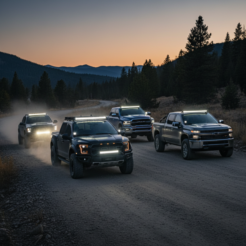 Top Trucks With Light Bars for Ultimate Visibility and Style